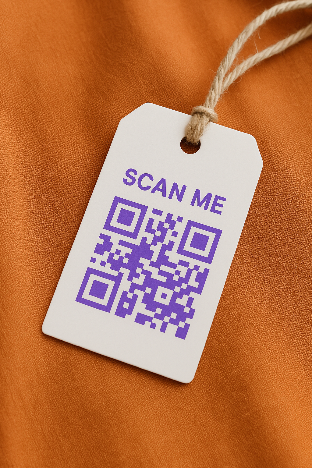 קוד QR ל-LinkedIn על תג כנס
