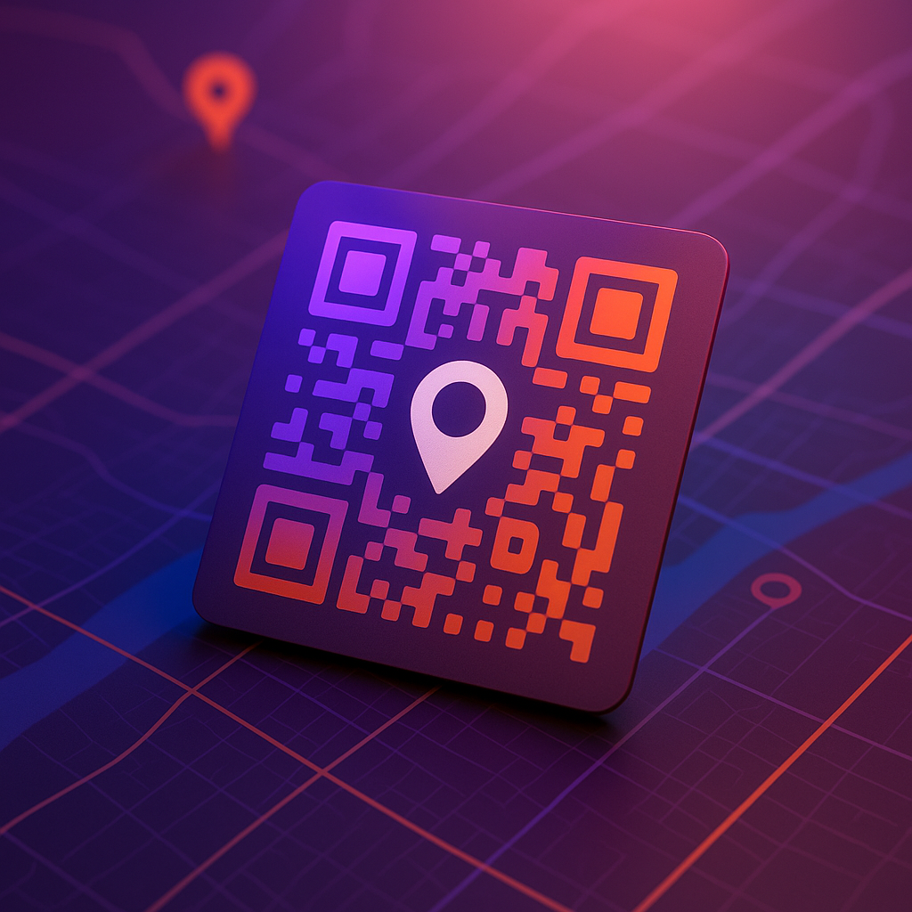 QR Build location QR preview